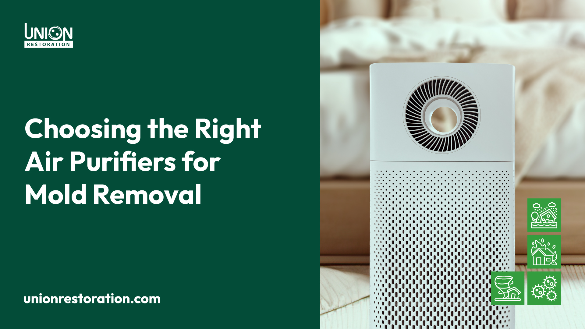 Choosing the Right Air Purifiers for Mold Removal